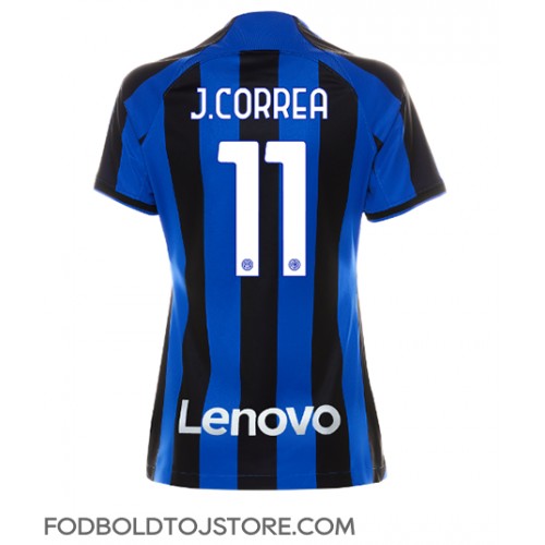 Inter Milan Joaquin Correa #11 Hjemmebanetrøje Dame 2022-23 Kortærmet